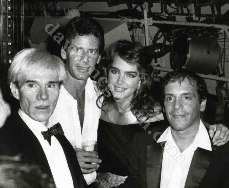 Andy Warhol, Calvin Klein, Brooke Shields, Steve Rubell 1981 NY127.jpg